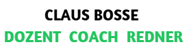 Claus Bosse DOZENT COACH REDNER_logo